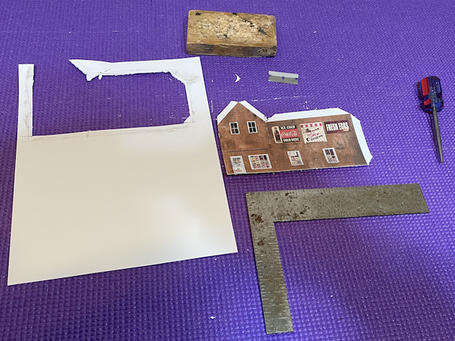 Cut out cardstock