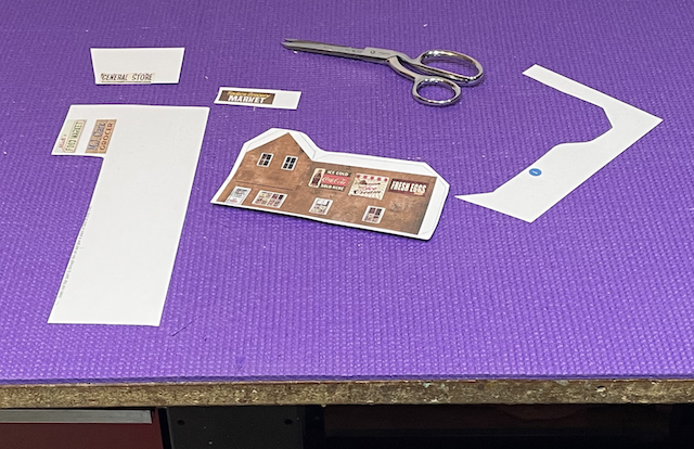 Cut out paper
