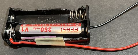 A better way to solder the red wire