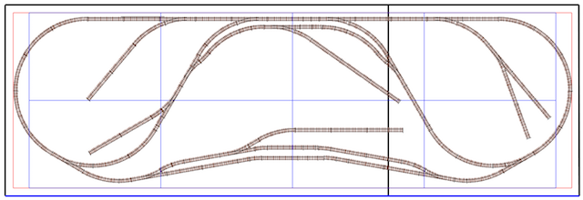 Pipe Frame in Blue