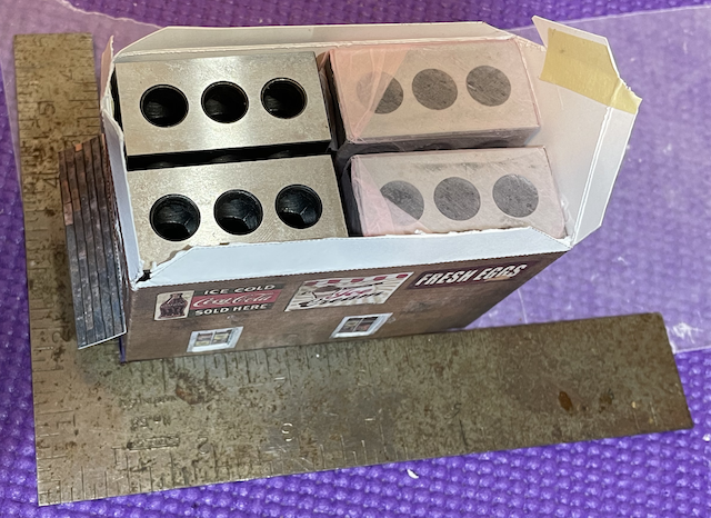 corners glued
