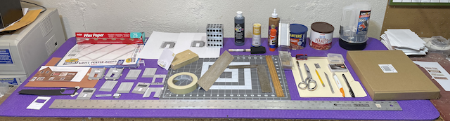 Tools and supplies