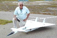 Ray Cannon and his XB-70 Click to enlarge - Back button to return