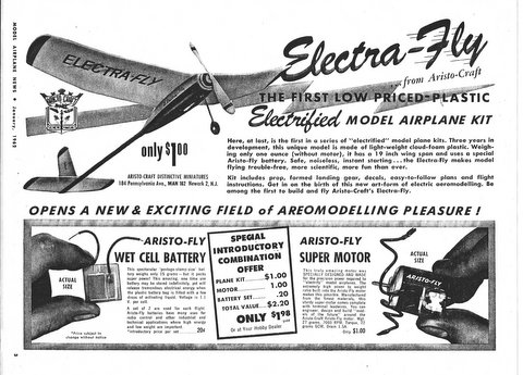 Electra Fly ad from 1962