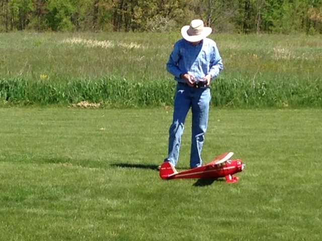 Denny prepares for second flight