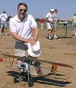 Martin and his Nieuport.