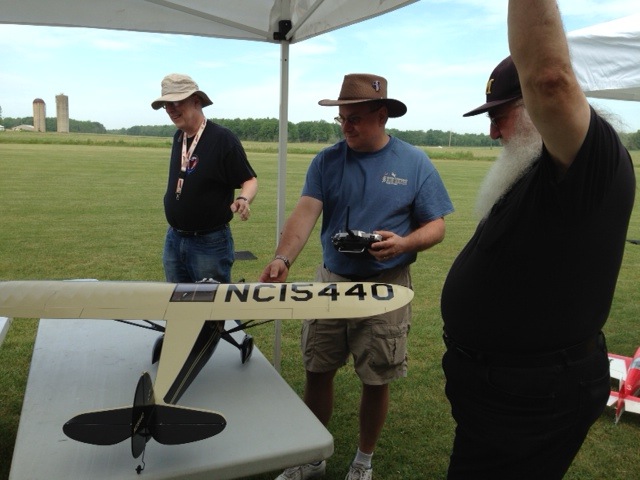 Keith Shaw at his 70th Birthday Party Fly-in