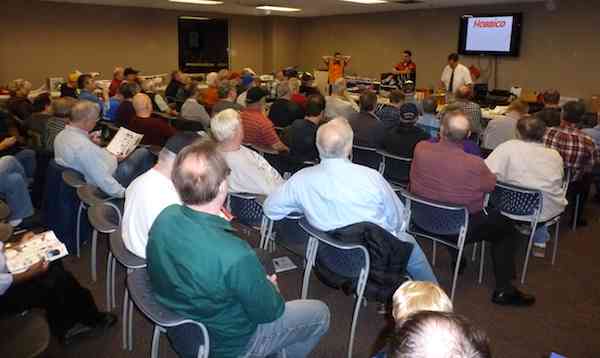 Folks attending the event